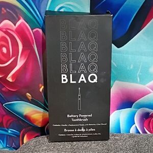 BLAQ Battery Powered Toothbrush - Black